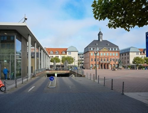 Einfahrt der Tiefgarage „Am Markt“ unter Hanauer Marktplatz am Montag, 26. Oktober zeitweise voll gesperrt